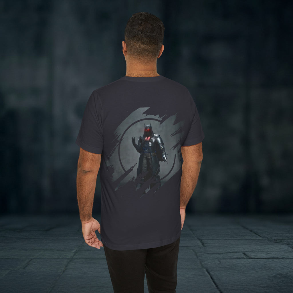 My Creed Graphic Tee — Dark Knight Sci‑Fi Illustration T‑Shirt