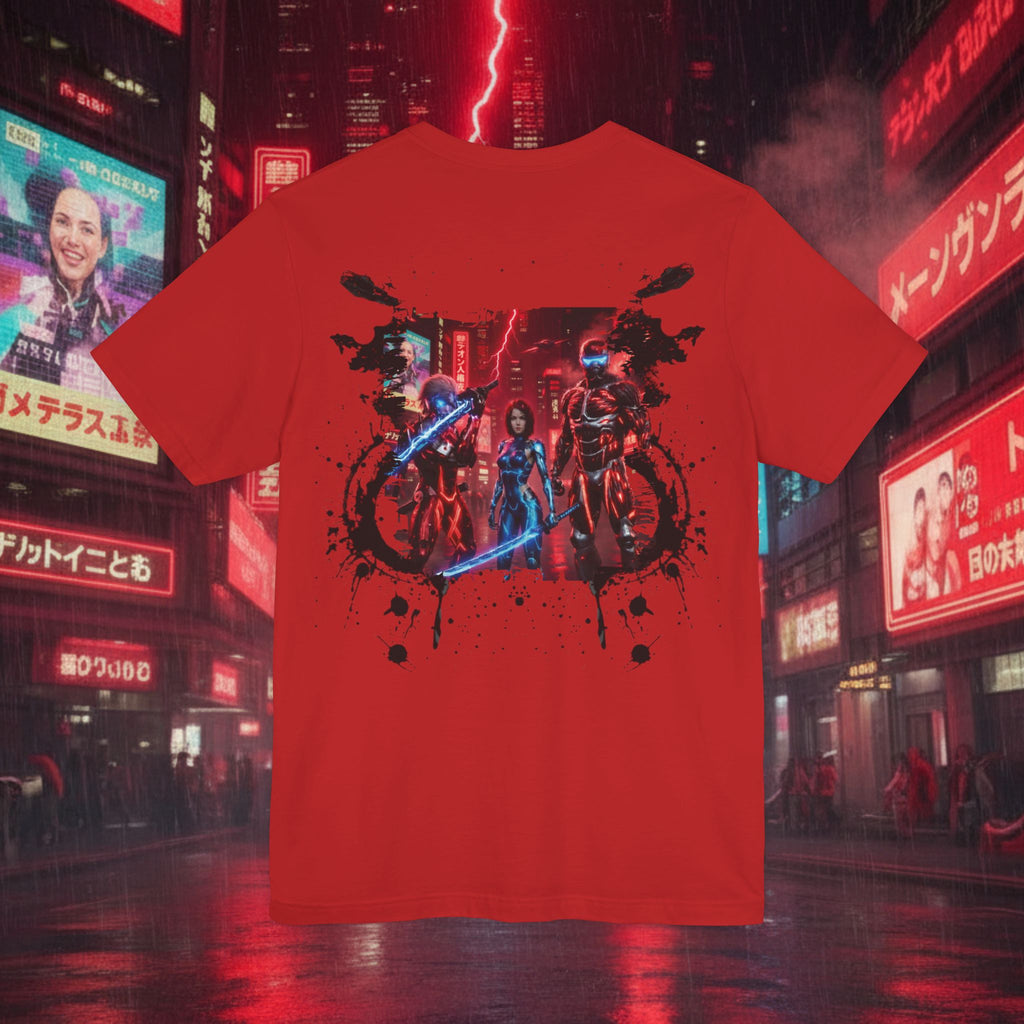 Epic Battle Tee — Sci‑Fi Gamer Graphic T-Shirt - Battle Suits