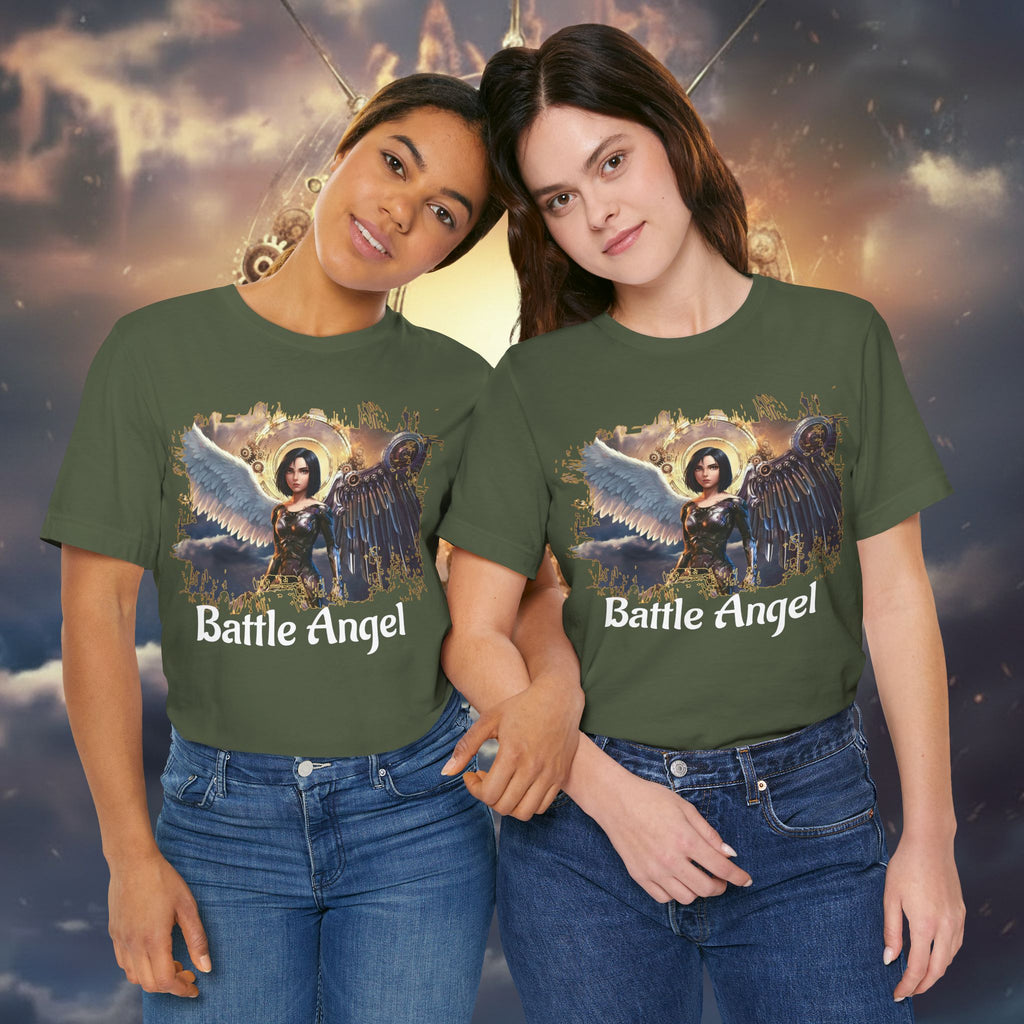 Battle Angel T-Shirt — Warrior Angel Graphic Tee - Alita Battle Angel