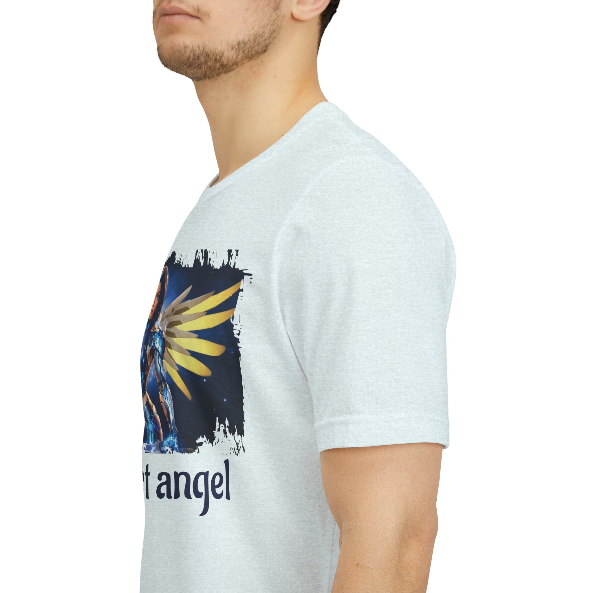 Angel Warrior Tee — "Perfect Angel" Fantasy Wings Graphic T-Shirt - alita battle angel