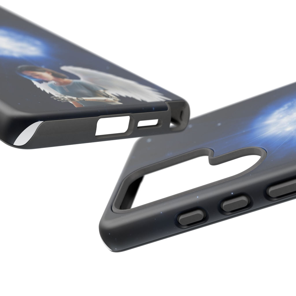Angel Wings Galaxy Phone Case — Cosmic Light Protective Case ALITA BATTLE ANGEL