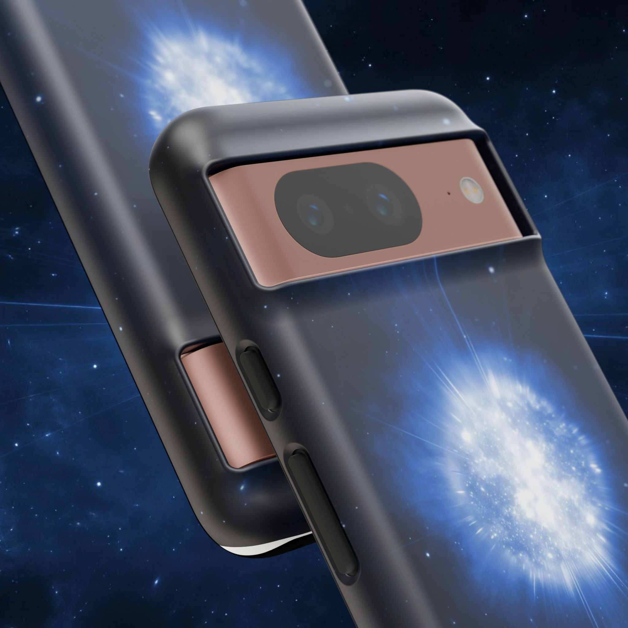 Angel Wings Galaxy Phone Case — Cosmic Light Protective Case ALITA BATTLE ANGEL