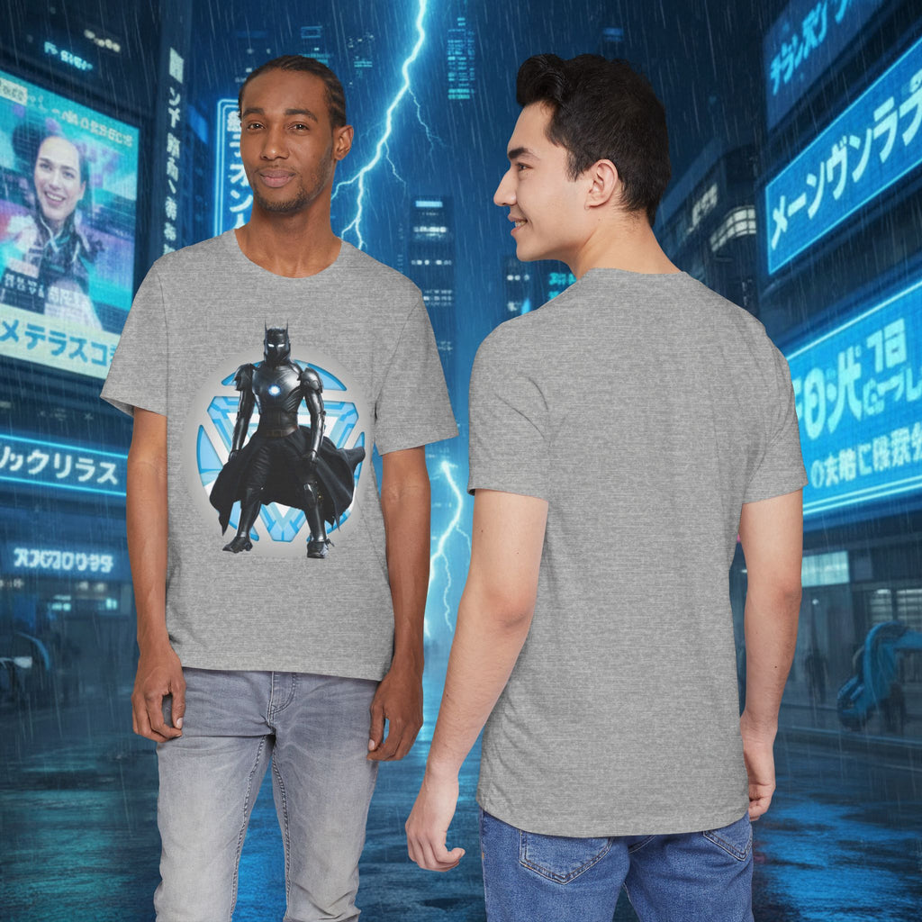 Batman Armor Graphic Tee – Futuristic Superhero T-Shirt - IRONMAN