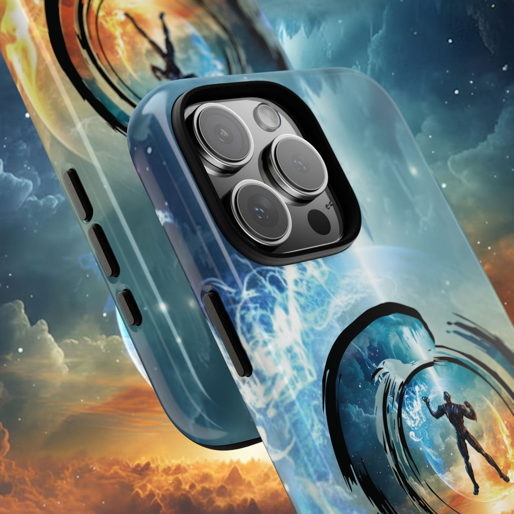 Phone Case — Elemental Warrior Fire & Ice Protective Tough Case - Ultron