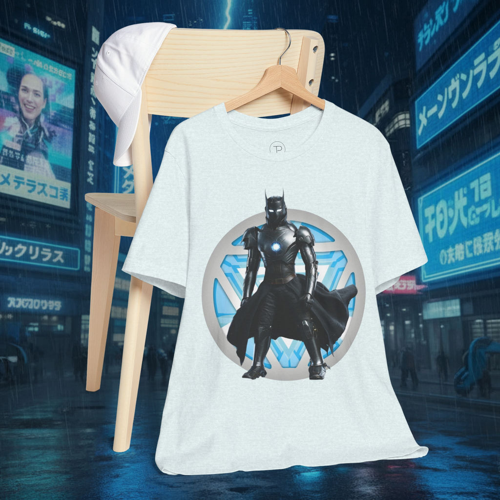Batman Armor Graphic Tee – Futuristic Superhero T-Shirt - IRONMAN