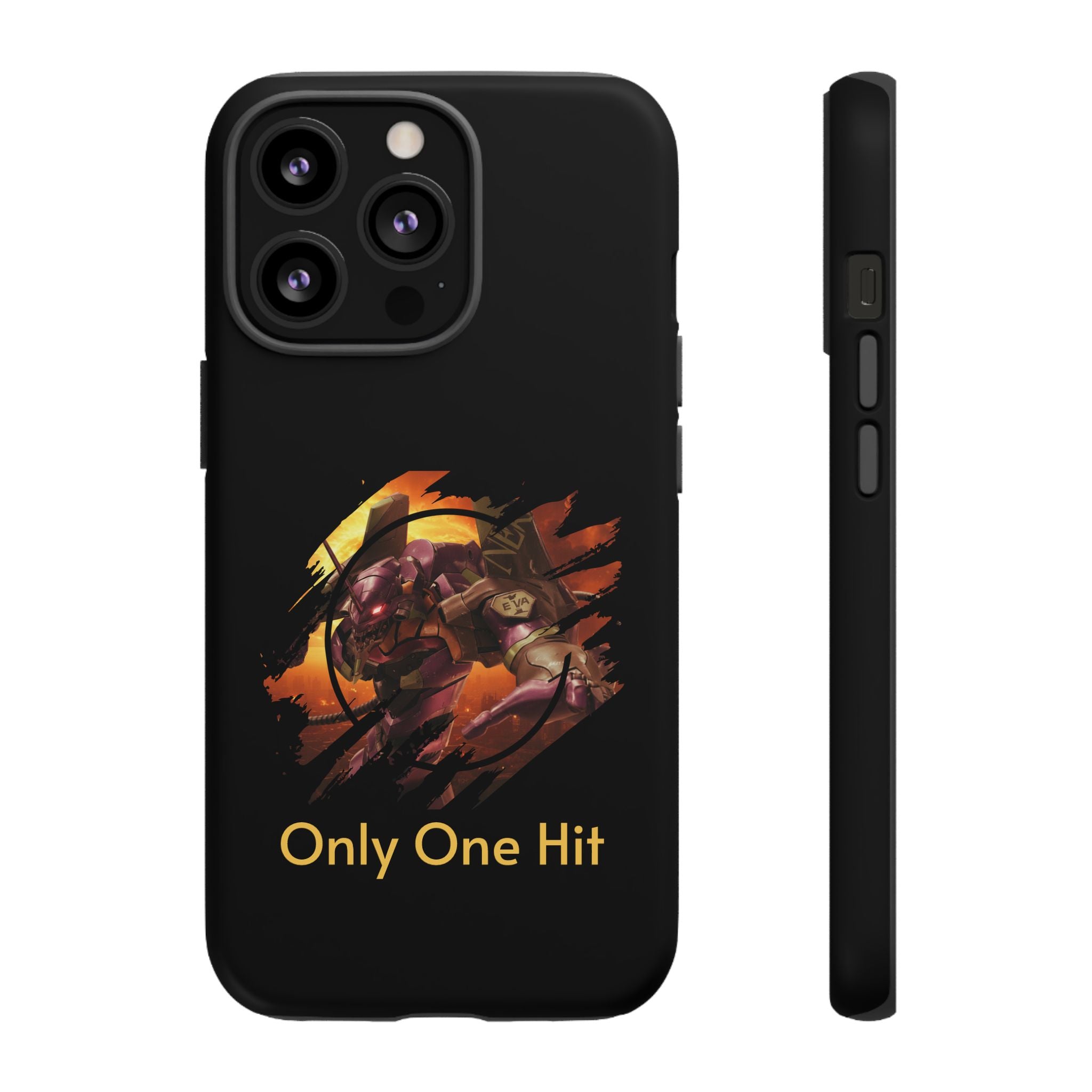 Phone Case — "Only One Hit" Gaming Armor Protective Cover - EVA 1 - Neon Genesis Evangelion