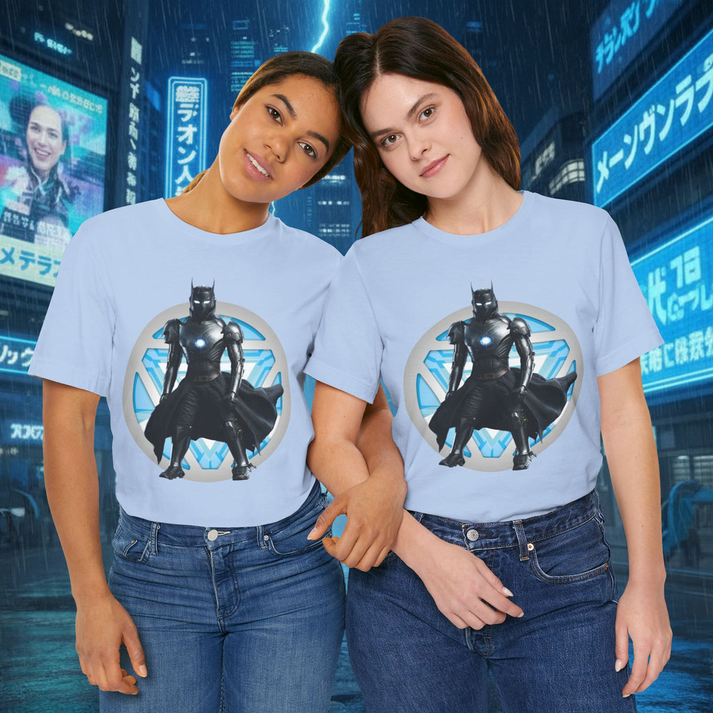 Batman Armor Graphic Tee – Futuristic Superhero T-Shirt - IRONMAN
