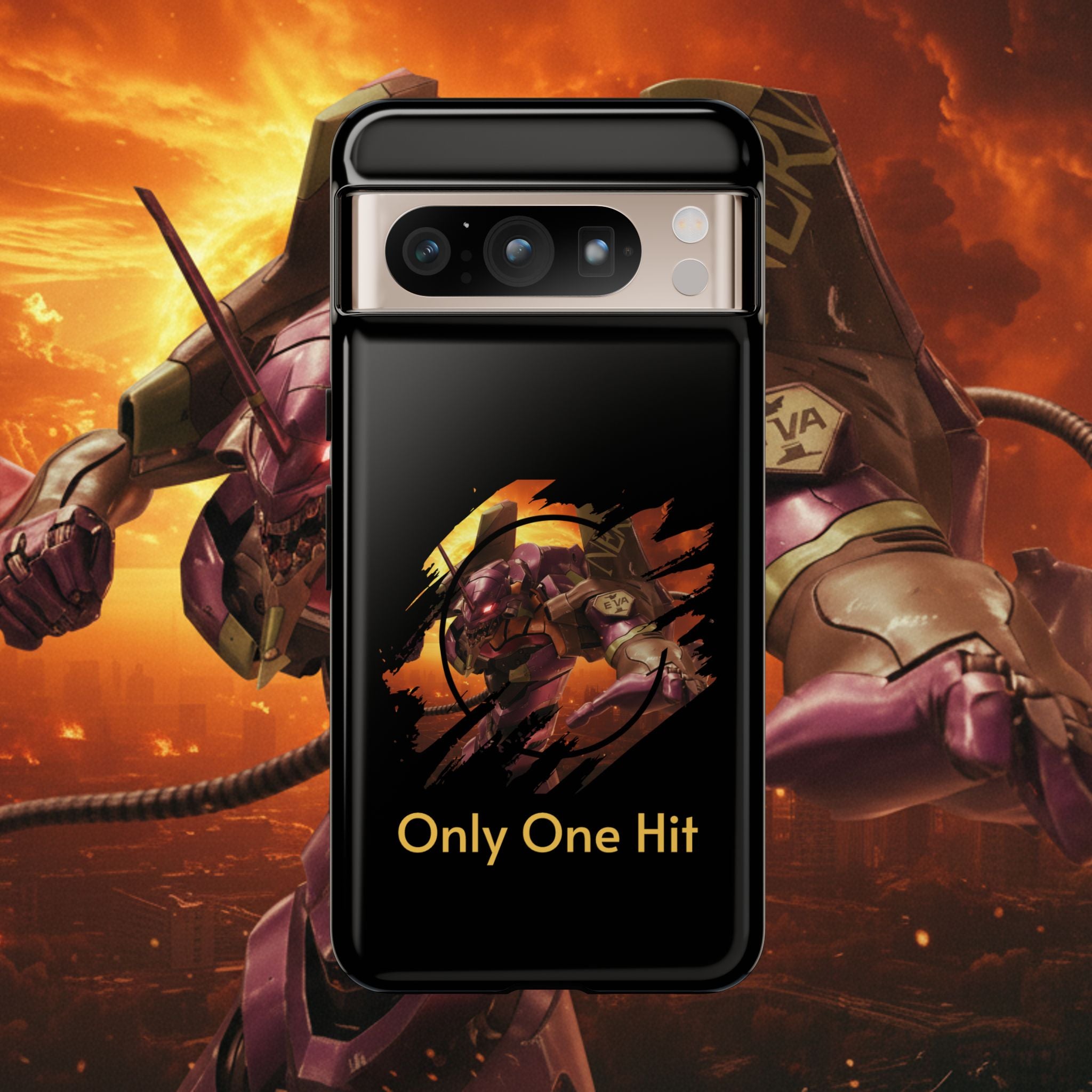 Phone Case — "Only One Hit" Gaming Armor Protective Cover - EVA 1 - Neon Genesis Evangelion