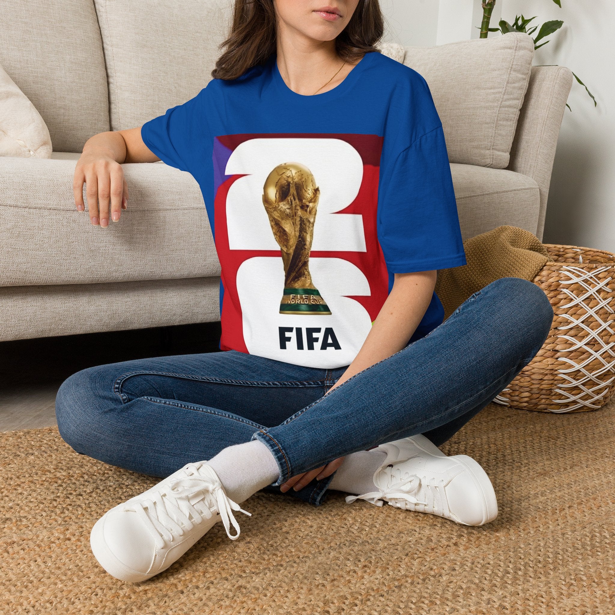 World Cup Trophy T-Shirt — FIFA Gold Cup Retro Soccer Tee 2026