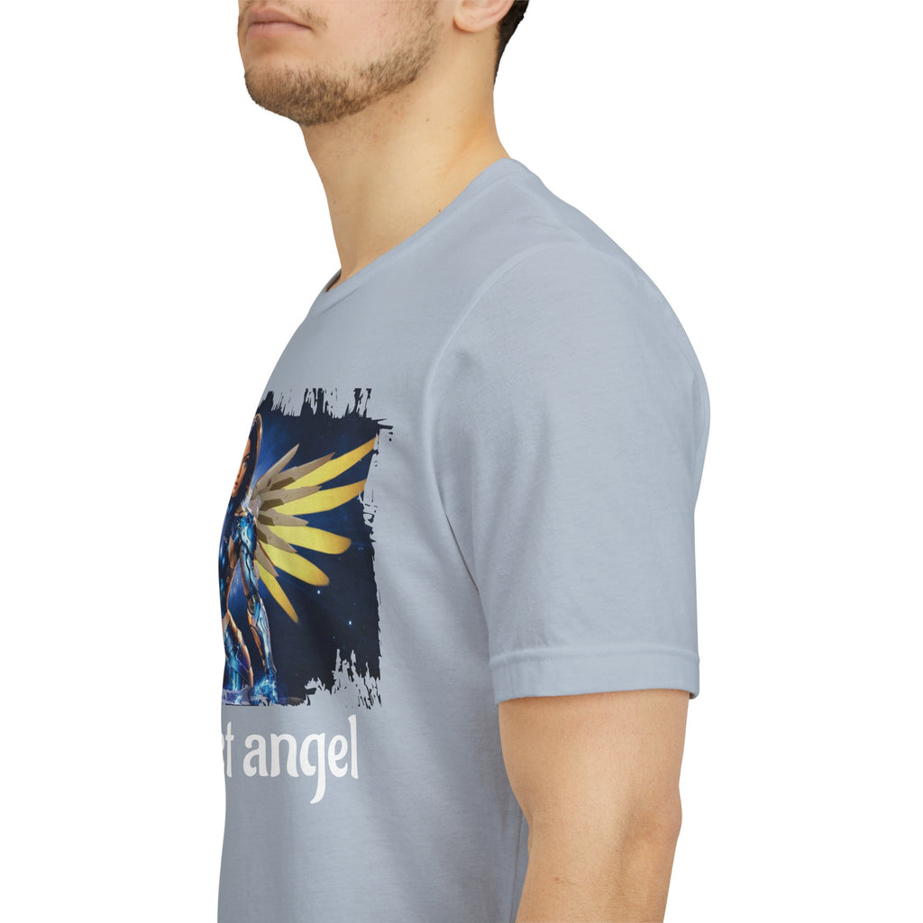 Angel Warrior Tee — "Perfect Angel" Fantasy Wings Graphic T-Shirt - alita battle angel