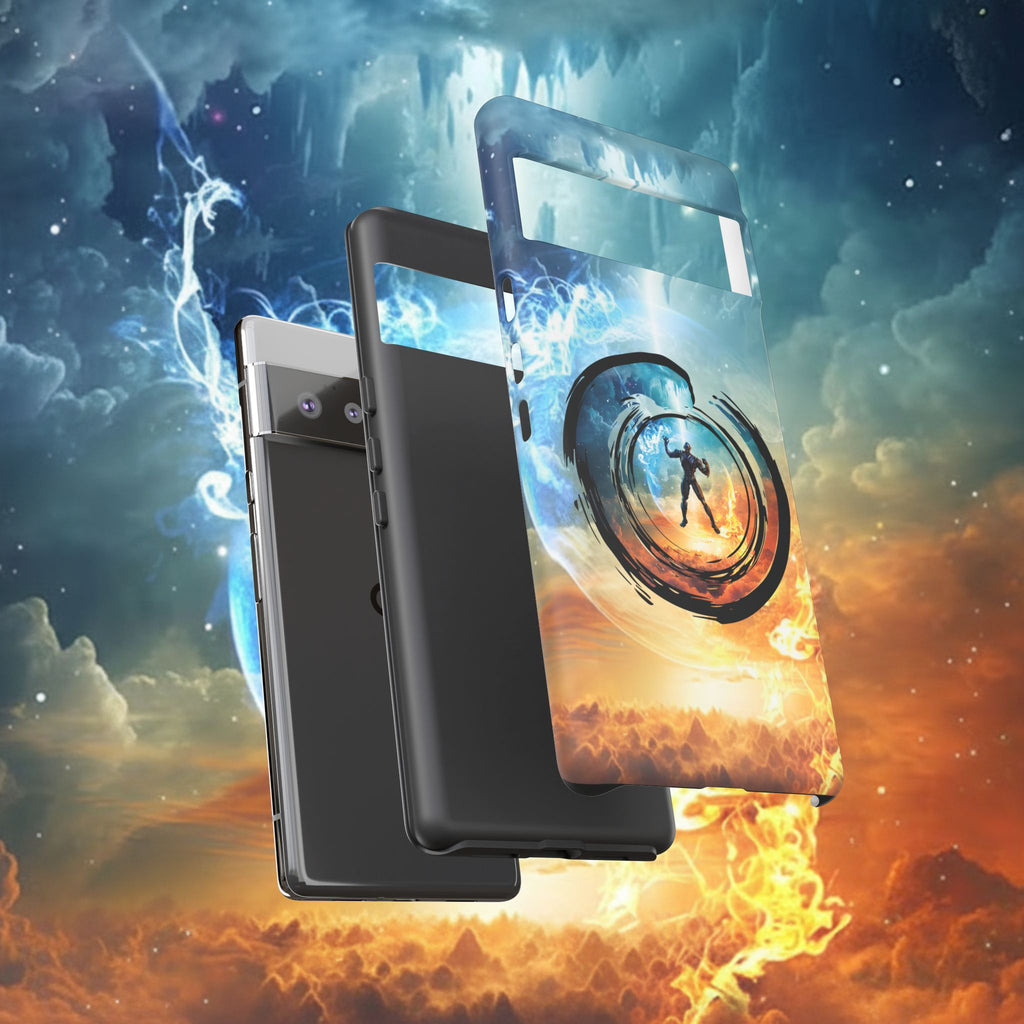 Phone Case — Elemental Warrior Fire & Ice Protective Tough Case - Ultron