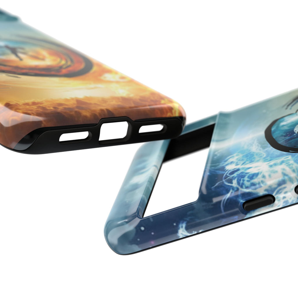 Phone Case — Elemental Warrior Fire & Ice Protective Tough Case - Ultron