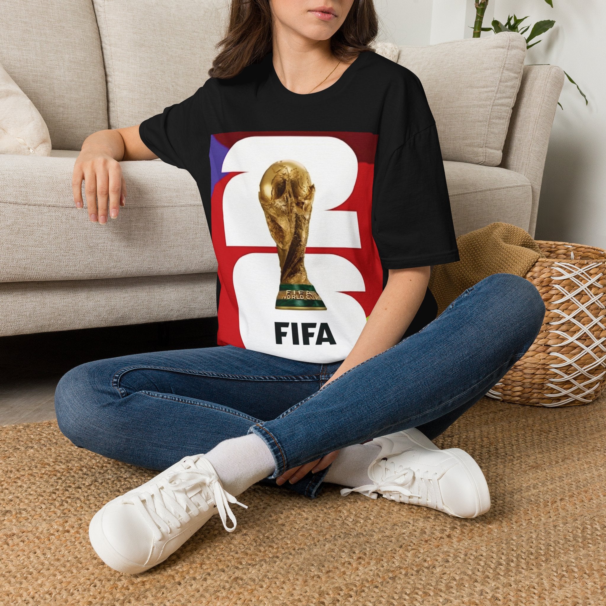 World Cup Trophy T-Shirt — FIFA Gold Cup Retro Soccer Tee 2026