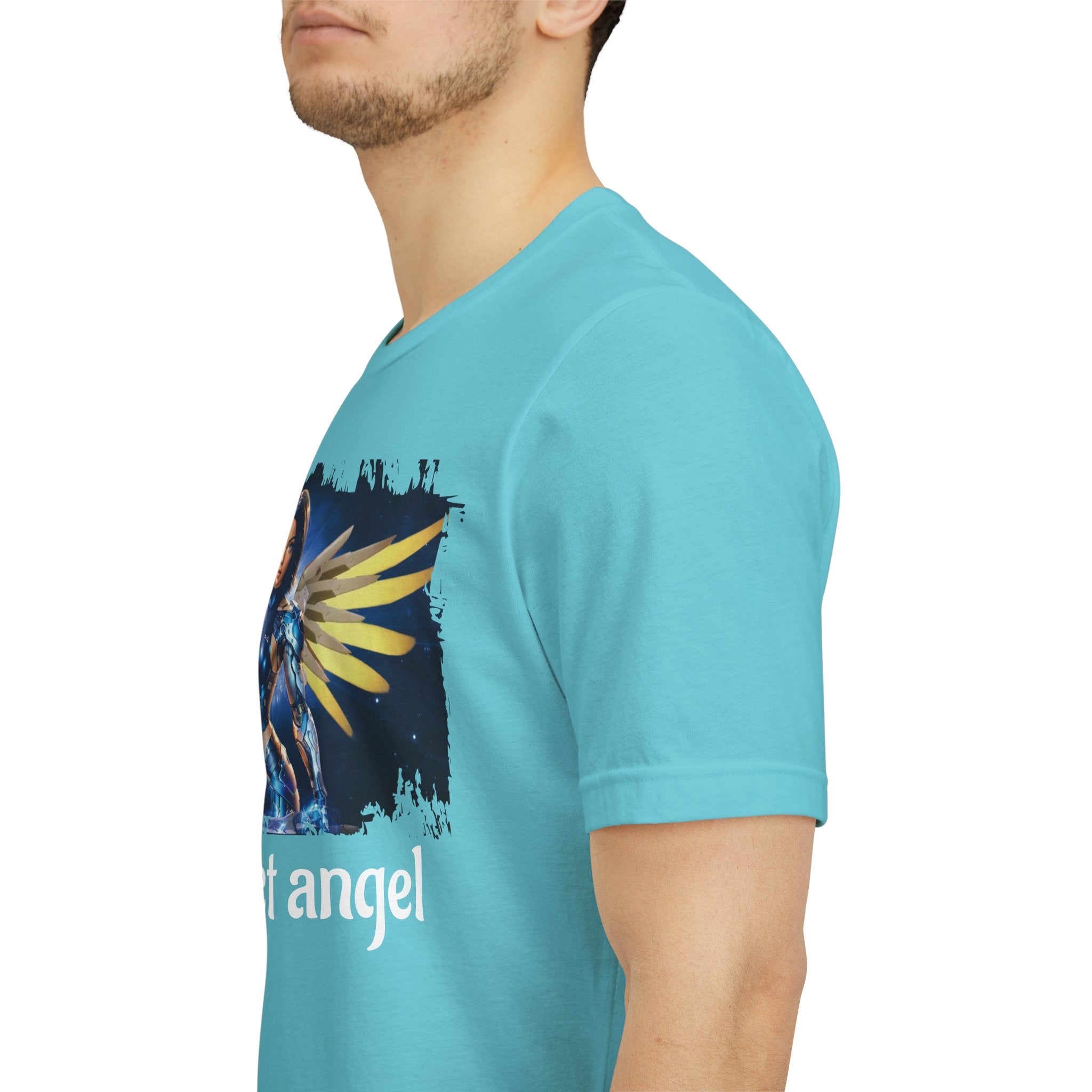 Angel Warrior Tee — "Perfect Angel" Fantasy Wings Graphic T-Shirt - alita battle angel