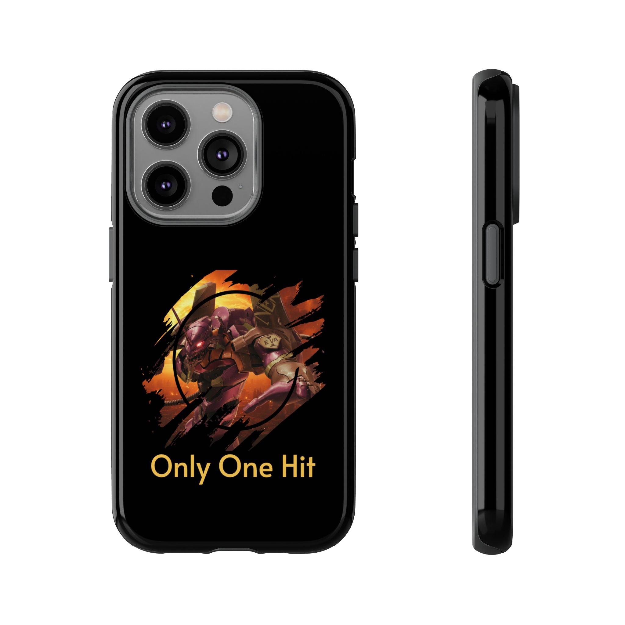 Phone Case — "Only One Hit" Gaming Armor Protective Cover - EVA 1 - Neon Genesis Evangelion