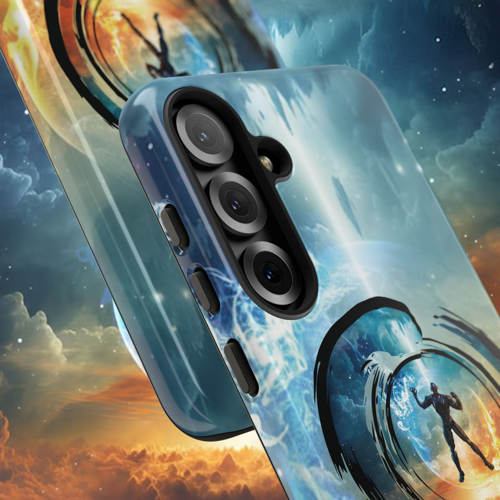 Phone Case — Elemental Warrior Fire & Ice Protective Tough Case - Ultron