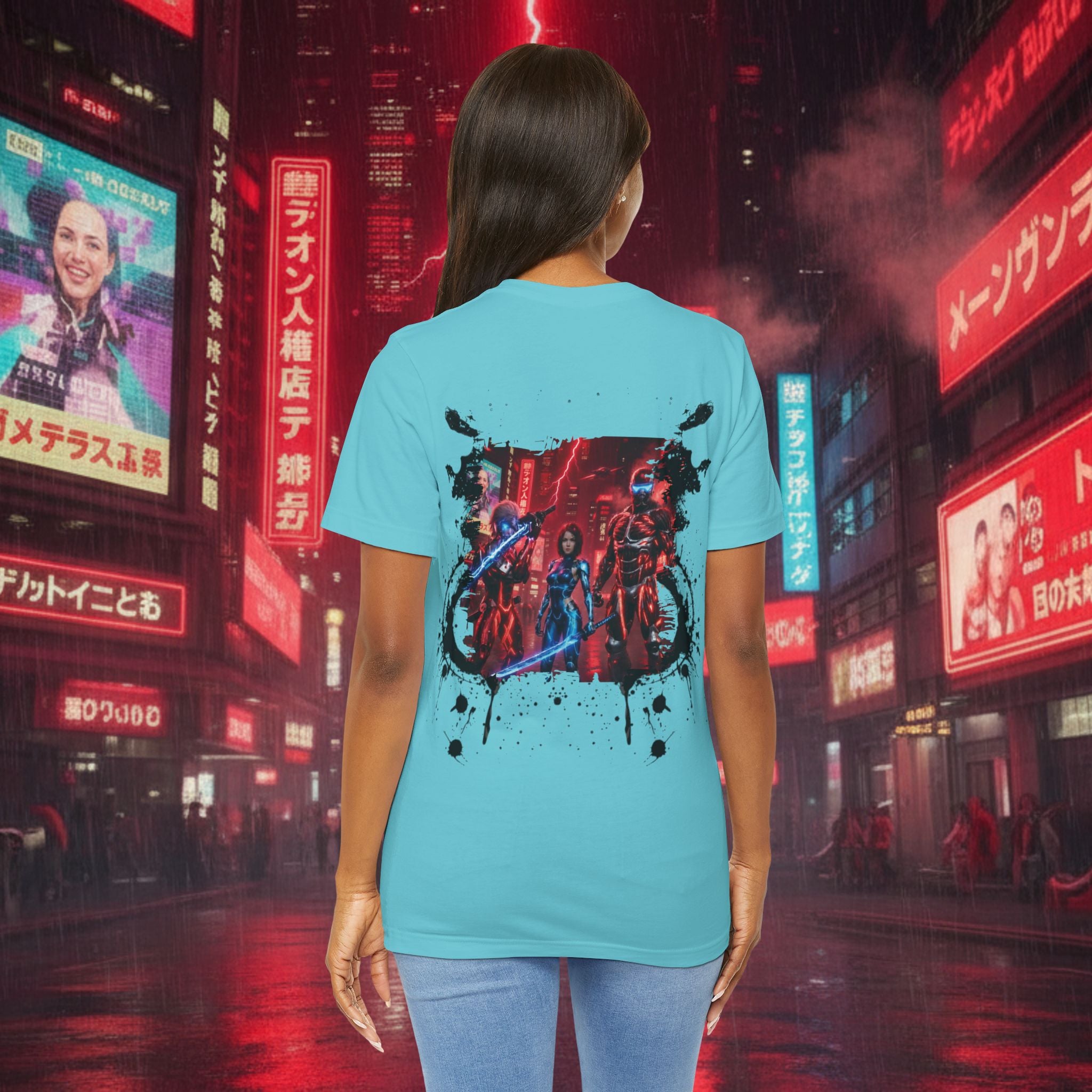 Epic Battle Tee — Sci‑Fi Gamer Graphic T-Shirt - Battle Suits