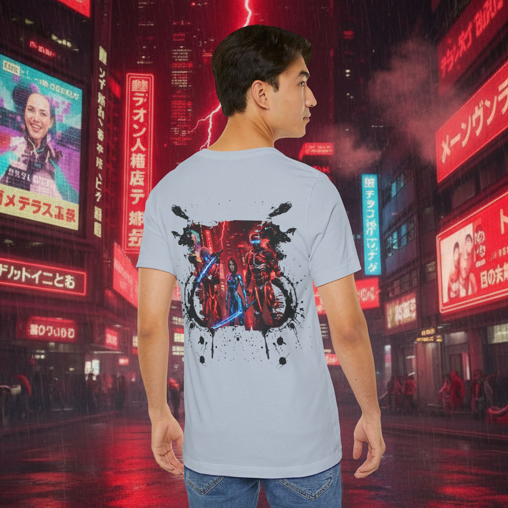Epic Battle Tee — Sci‑Fi Gamer Graphic T-Shirt - Battle Suits