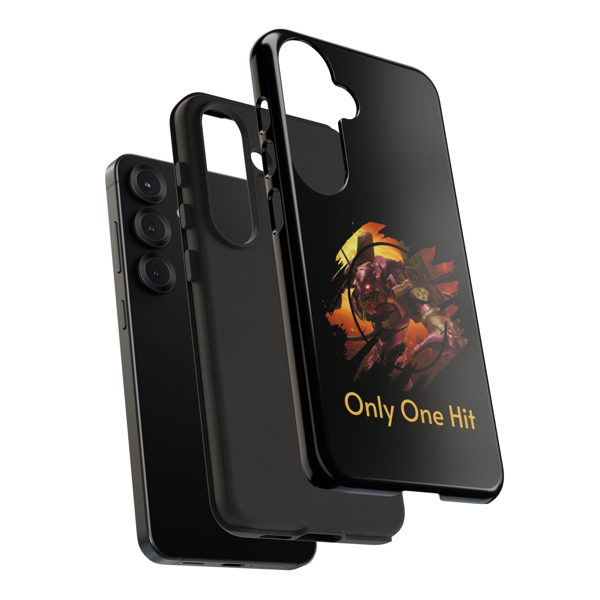 Phone Case — "Only One Hit" Gaming Armor Protective Cover - EVA 1 - Neon Genesis Evangelion