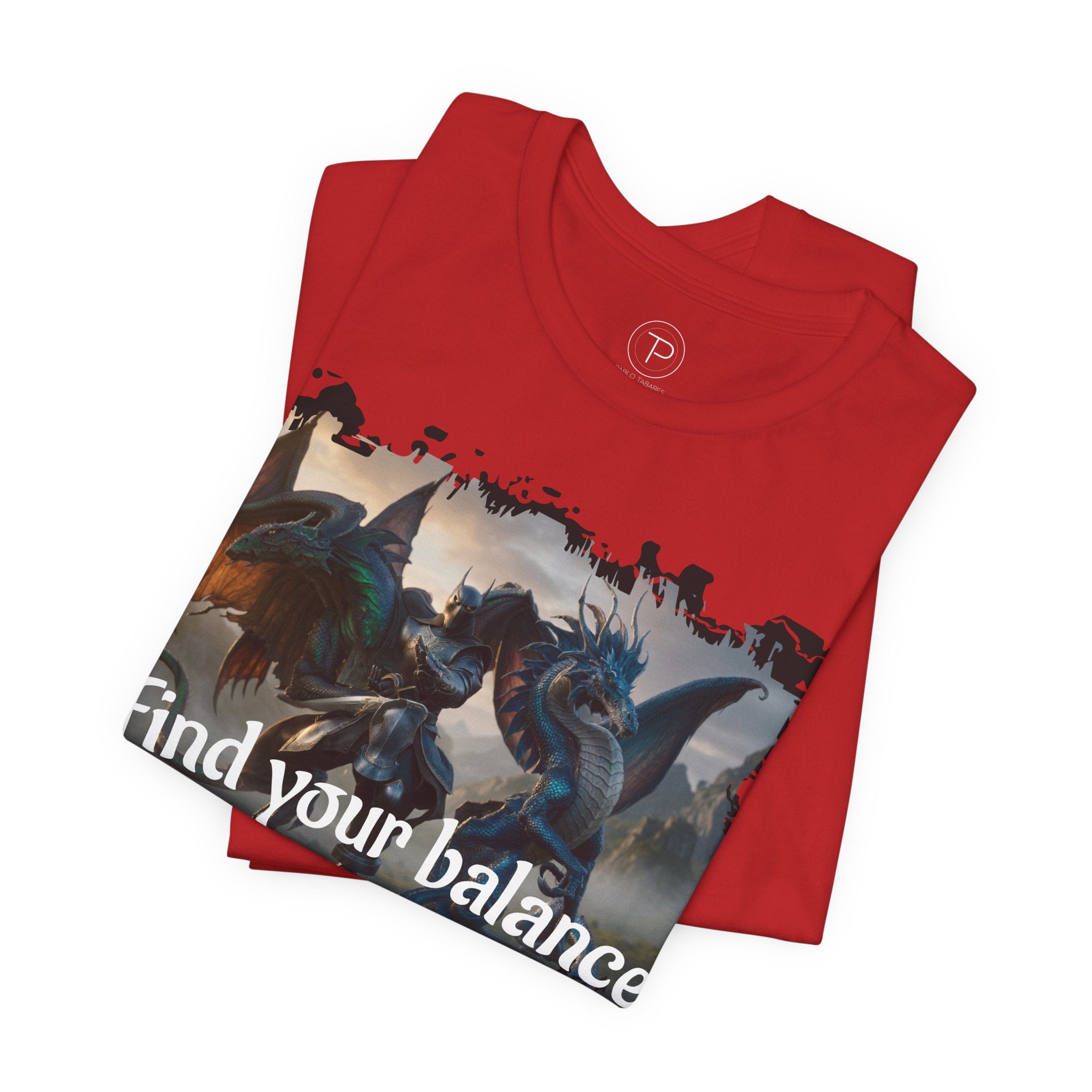 Find Your Balance Dragon Tee