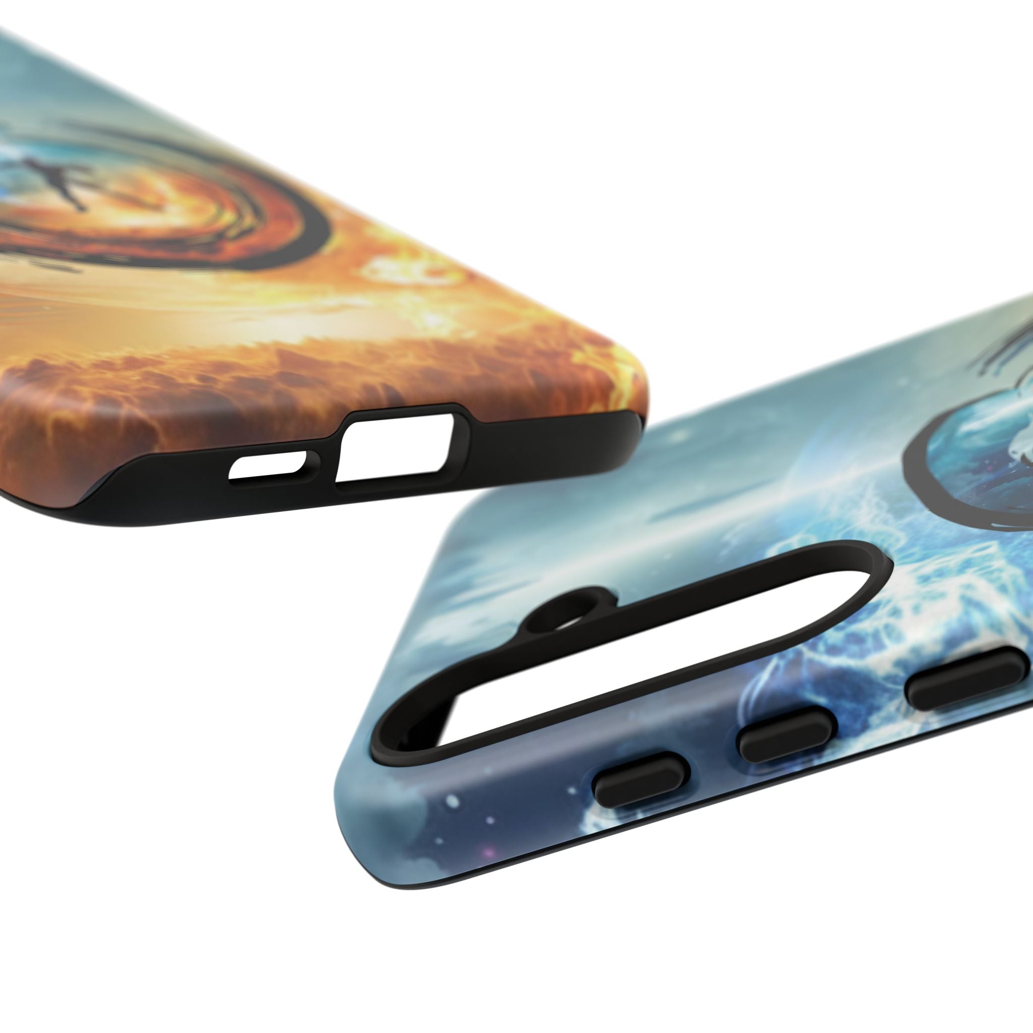 Phone Case — Elemental Warrior Fire & Ice Protective Tough Case - Ultron