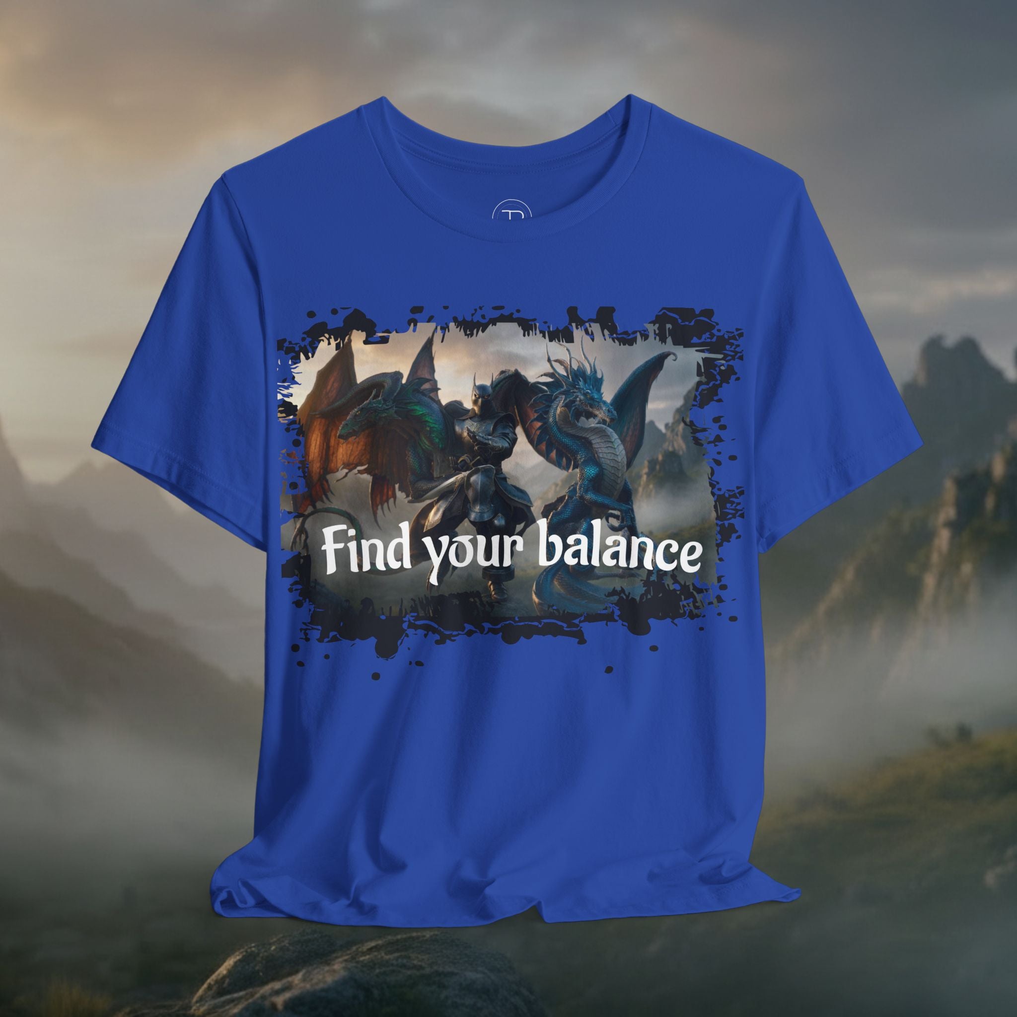 Find Your Balance Dragon Tee