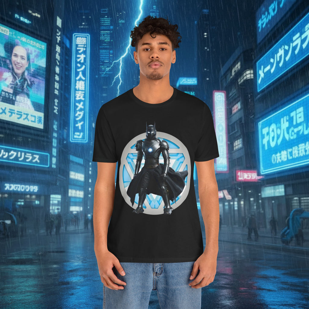 Batman Armor Graphic Tee – Futuristic Superhero T-Shirt - IRONMAN