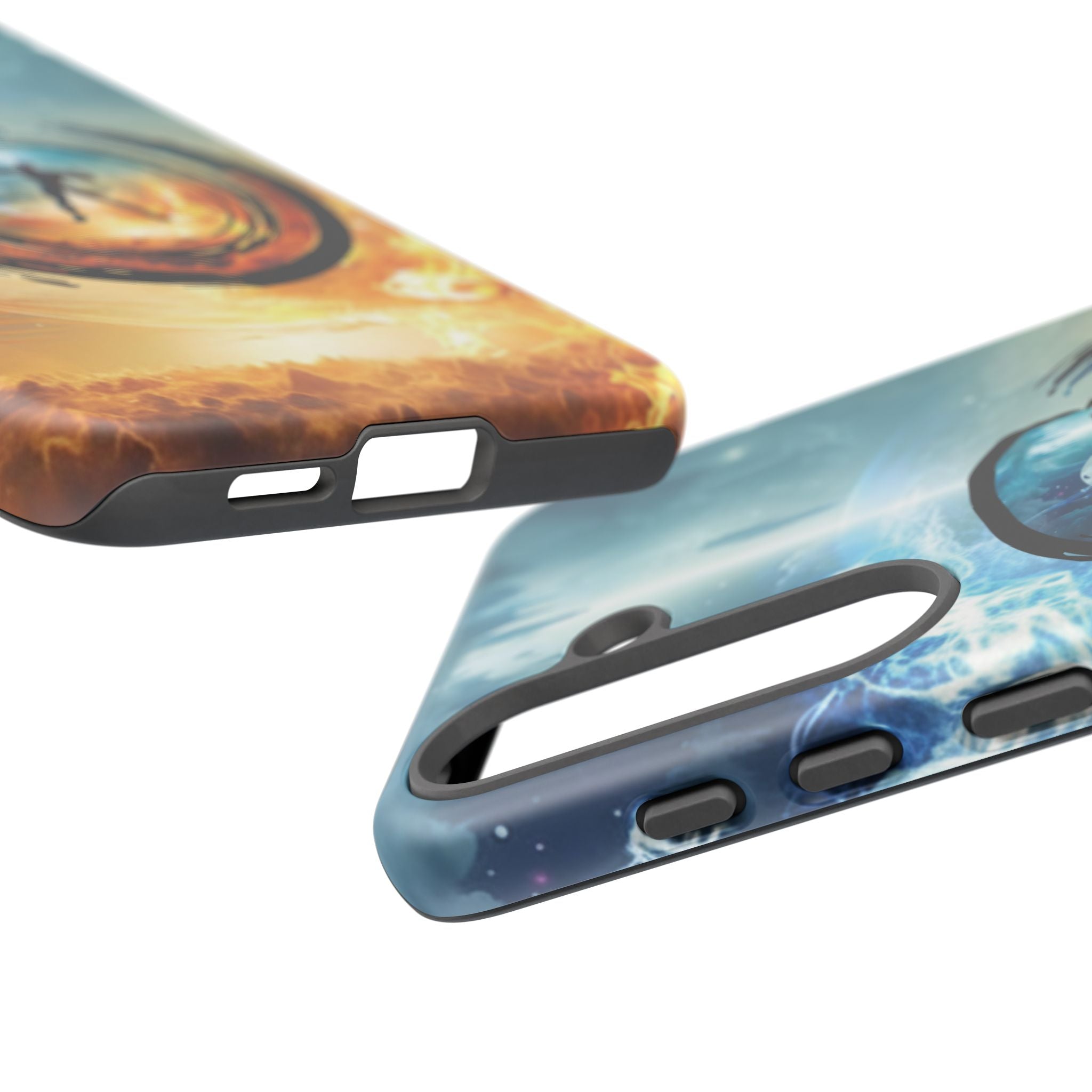Phone Case — Elemental Warrior Fire & Ice Protective Tough Case - Ultron