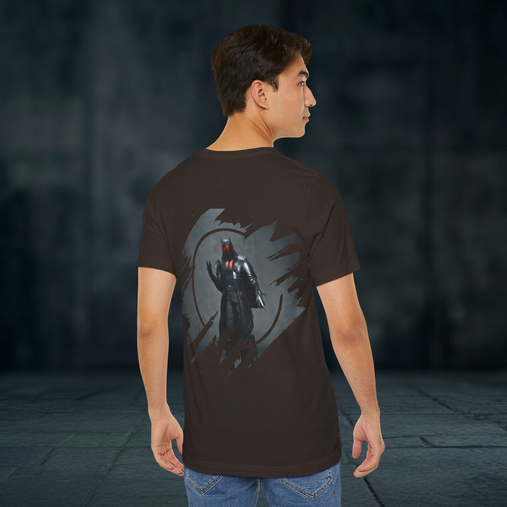 My Creed Graphic Tee — Dark Knight Sci‑Fi Illustration T‑Shirt