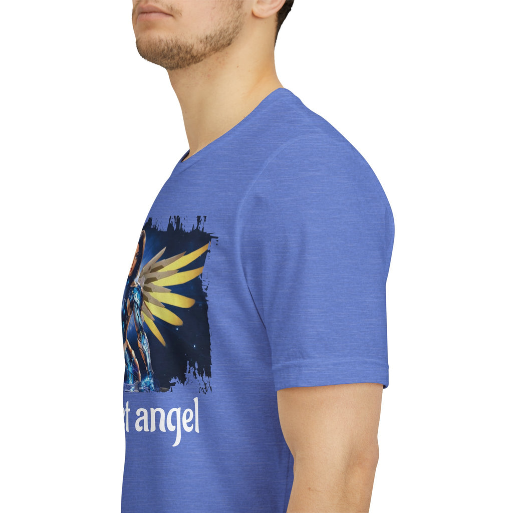 Angel Warrior Tee — "Perfect Angel" Fantasy Wings Graphic T-Shirt - alita battle angel