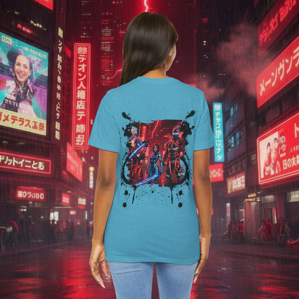 Epic Battle Tee — Sci‑Fi Gamer Graphic T-Shirt - Battle Suits