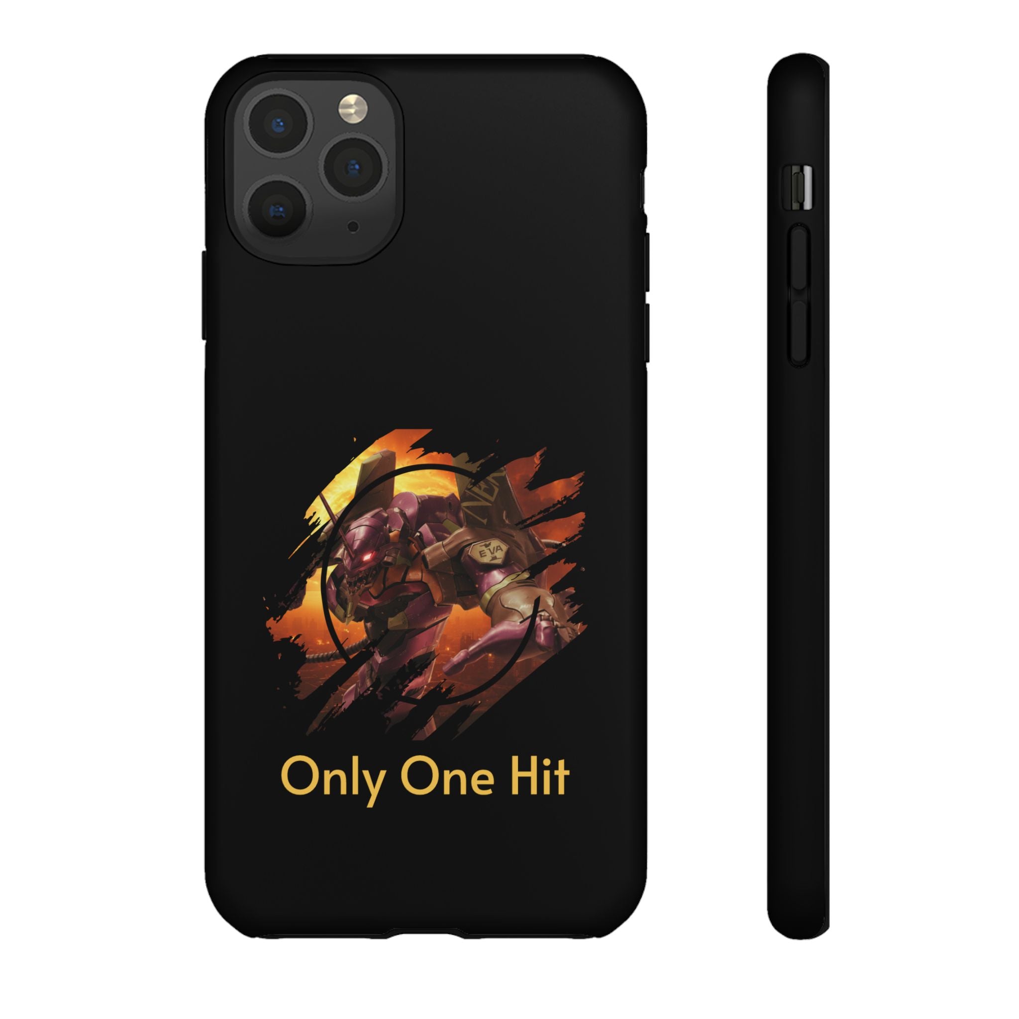 Phone Case — "Only One Hit" Gaming Armor Protective Cover - EVA 1 - Neon Genesis Evangelion