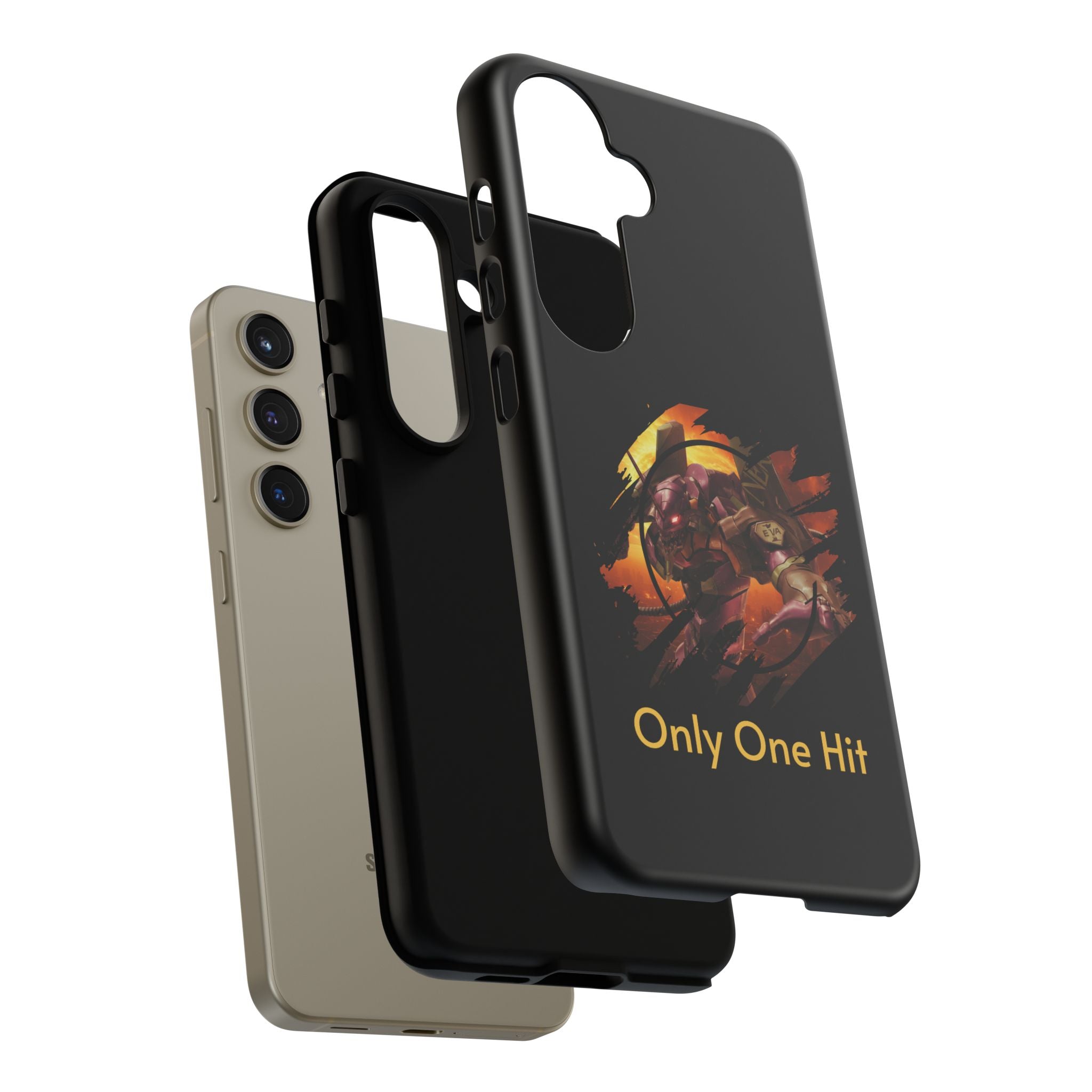 Phone Case — "Only One Hit" Gaming Armor Protective Cover - EVA 1 - Neon Genesis Evangelion