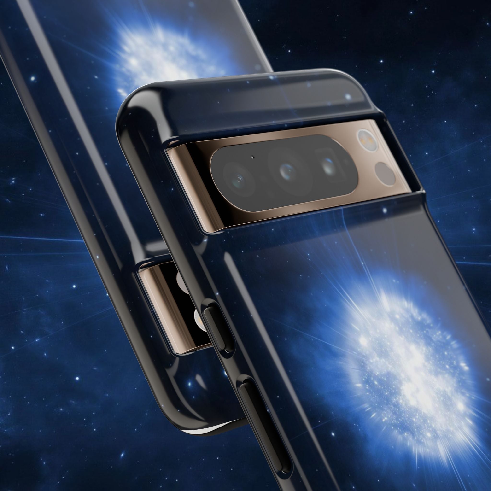 Angel Wings Galaxy Phone Case — Cosmic Light Protective Case ALITA BATTLE ANGEL