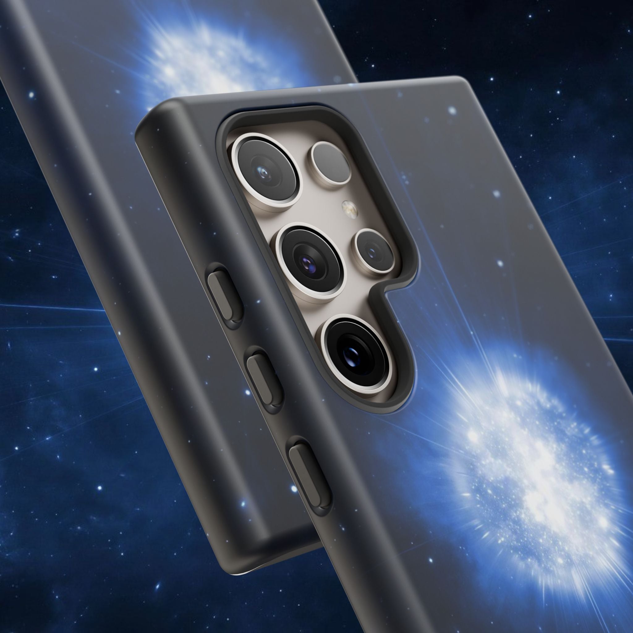 Angel Wings Galaxy Phone Case — Cosmic Light Protective Case ALITA BATTLE ANGEL