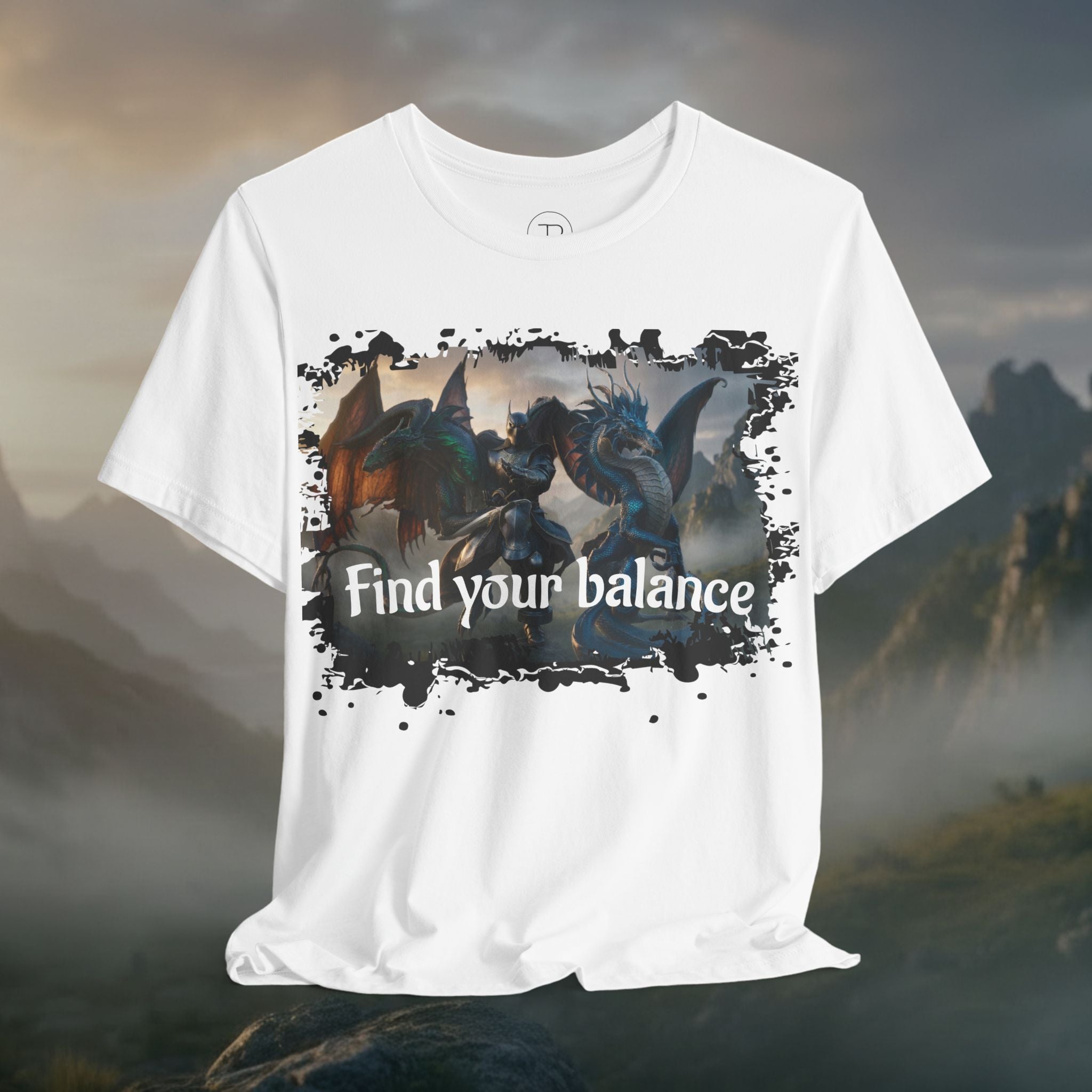 Find Your Balance Dragon Tee