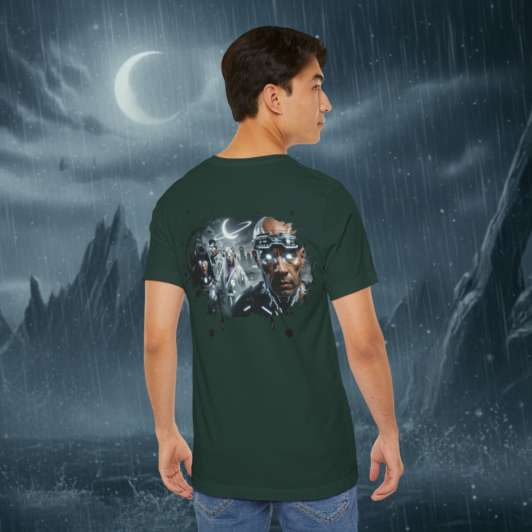 I Can See Your Soul T-Shirt — Gothic Horror Movie Graphic Tee - Byakugan Family and Riddick
