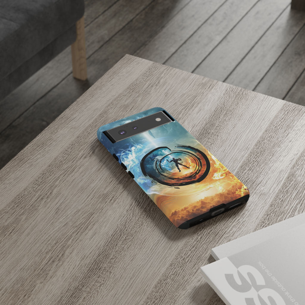 Phone Case — Elemental Warrior Fire & Ice Protective Tough Case - Ultron