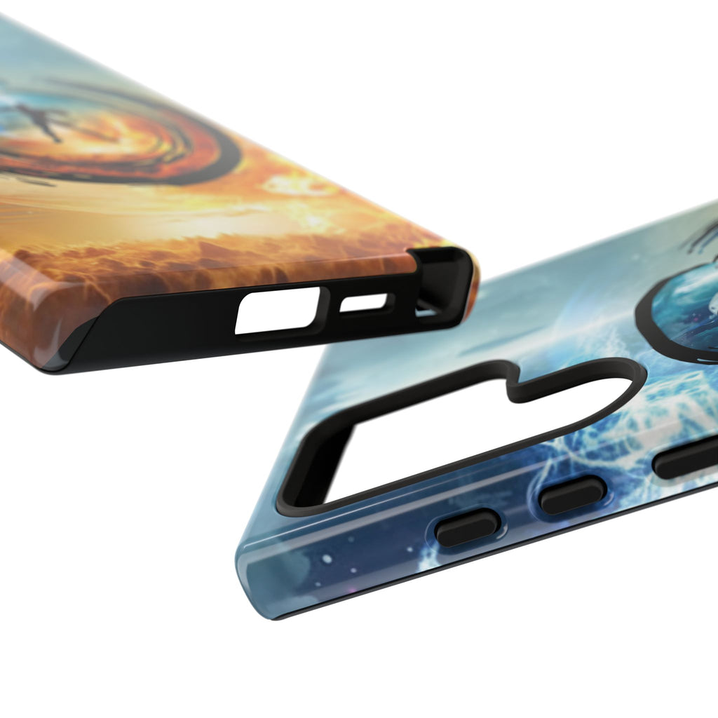 Phone Case — Elemental Warrior Fire & Ice Protective Tough Case - Ultron