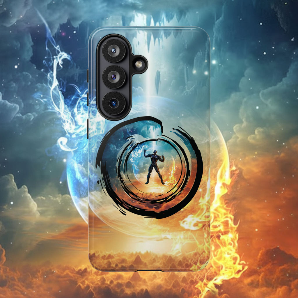 Phone Case — Elemental Warrior Fire & Ice Protective Tough Case - Ultron