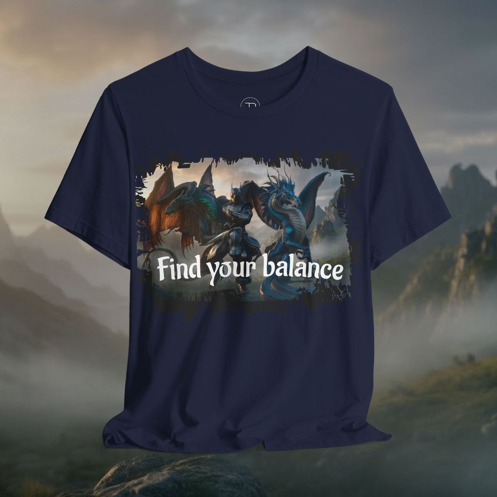 Find Your Balance Dragon Tee