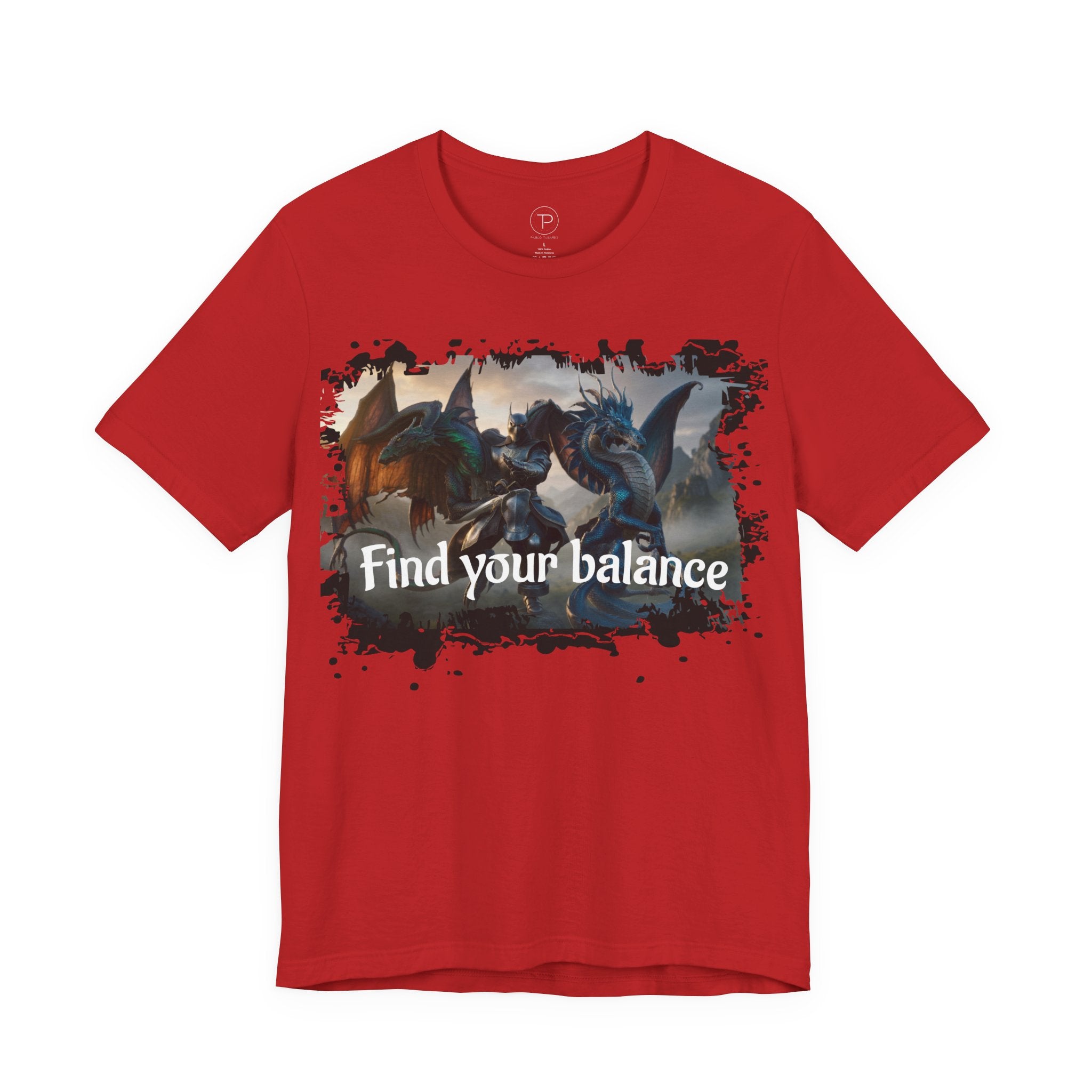 Find Your Balance Dragon Tee