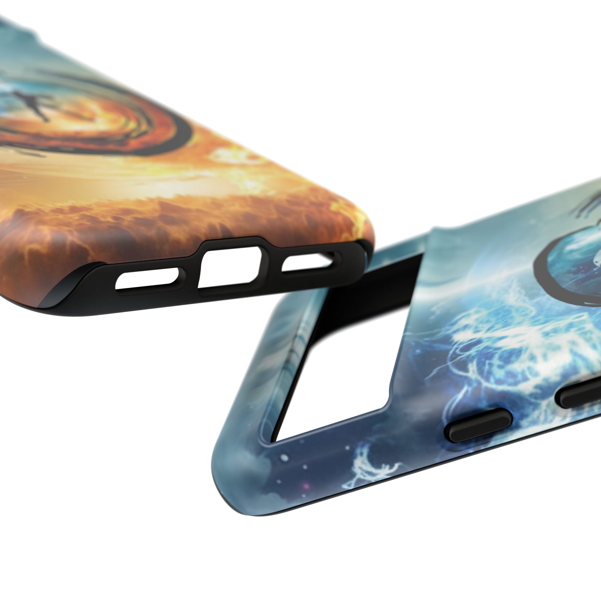 Phone Case — Elemental Warrior Fire & Ice Protective Tough Case - Ultron