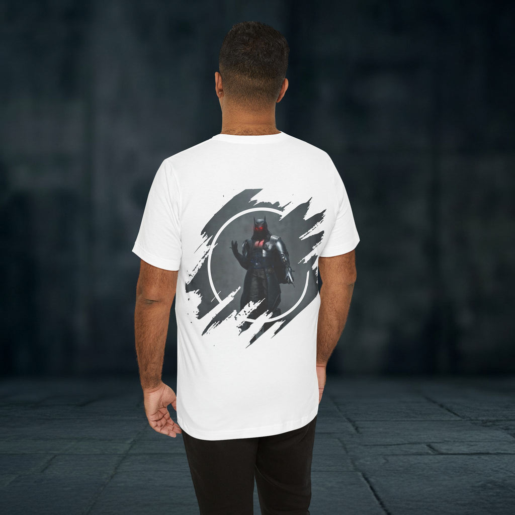 My Creed Graphic Tee — Dark Knight Sci‑Fi Illustration T‑Shirt
