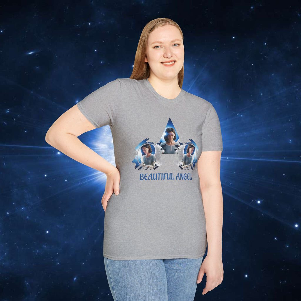 Beautiful Angel Graphic T‑Shirt - ALITA BATTLE ANGEL