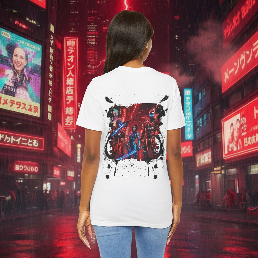 Epic Battle Tee — Sci‑Fi Gamer Graphic T-Shirt - Battle Suits