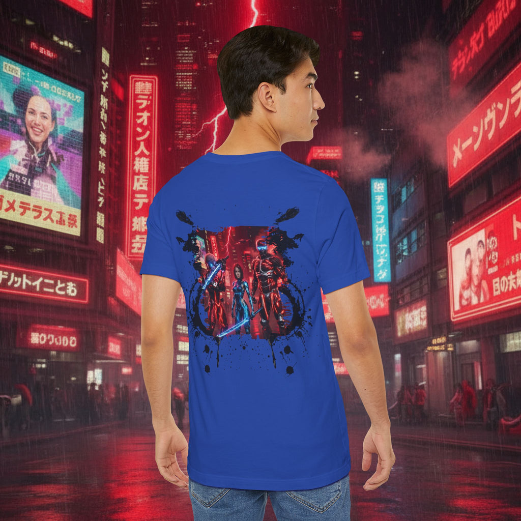 Epic Battle Tee — Sci‑Fi Gamer Graphic T-Shirt - Battle Suits