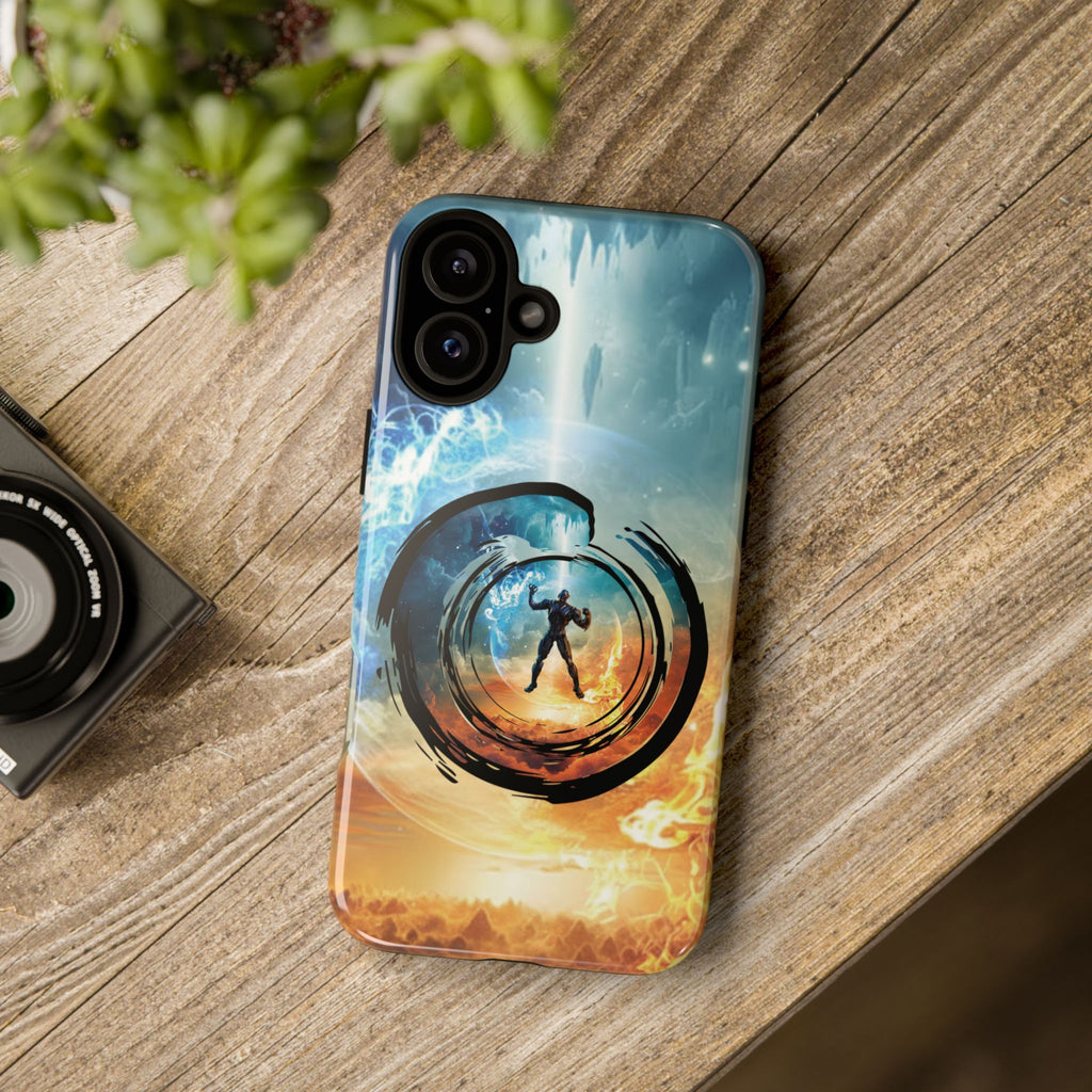 Phone Case — Elemental Warrior Fire & Ice Protective Tough Case - Ultron