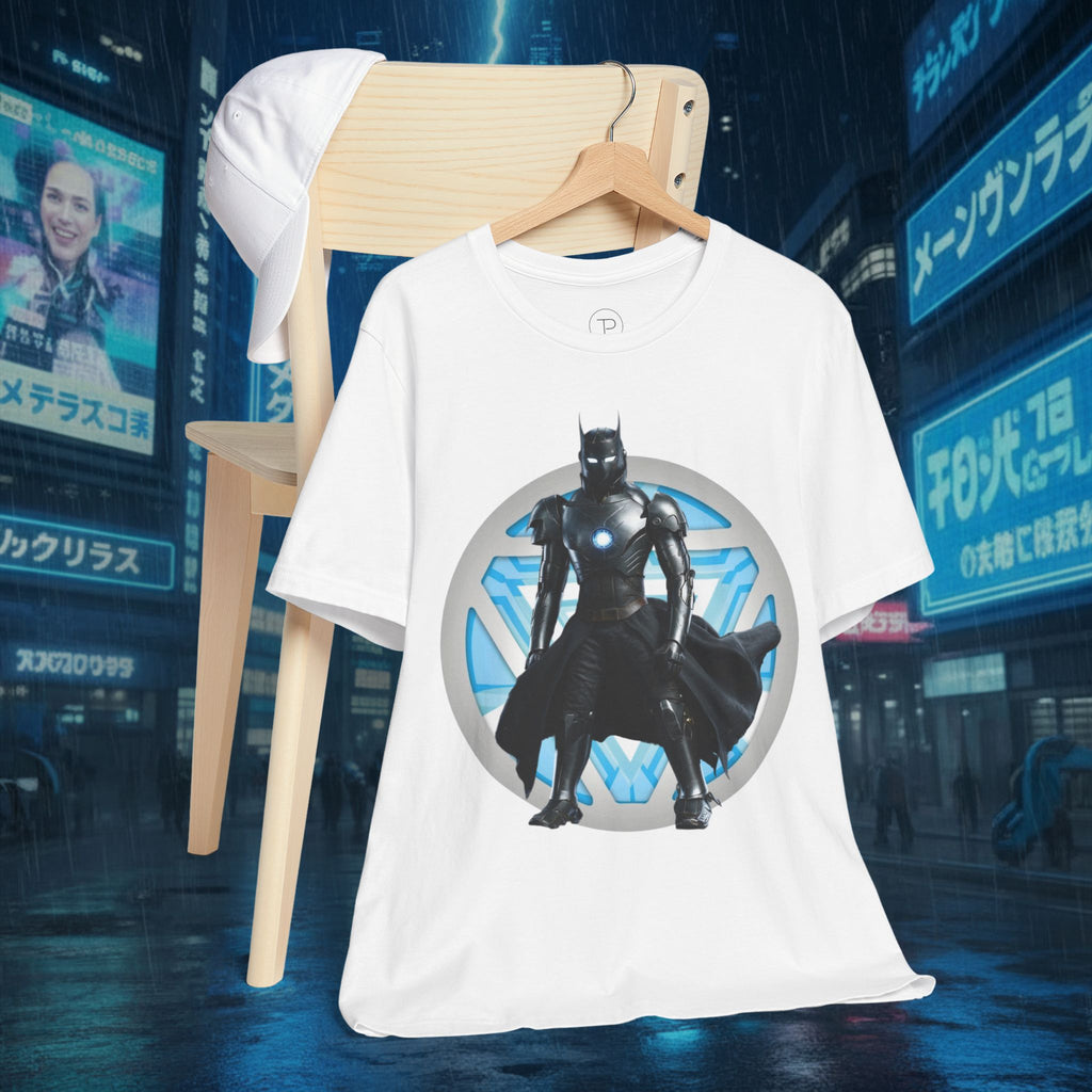 Batman Armor Graphic Tee – Futuristic Superhero T-Shirt - IRONMAN