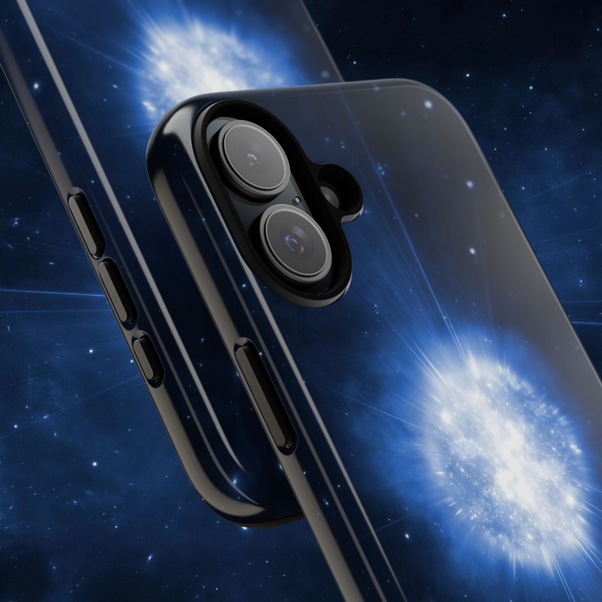 Angel Wings Galaxy Phone Case — Cosmic Light Protective Case ALITA BATTLE ANGEL